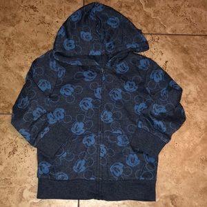Mickey Mouse full-zip hoodie - size 4T